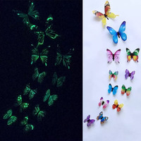 Jaamso Royals Multicolor 3D Butterfly Stickers For Wall, Butterfly Decoration Items, Butterfly Stickers, Butterfly Wall Decor, Butterflies, Butterflies For Wall Decoration, 12 Piece (90Cm X 90Cm)