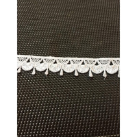 Eerafashionicing Thin White Laces For Dresses Sarees Craft Home Decoration