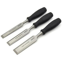 Aasons Anant 12,18 & 26Mm Bevelled Edge Wood Chisel Set Of 3Pcs For Home And Professional Use