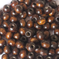 Diy Crafts 130, Mixed Unassorted Wood Beads Round Beads For Jewelry Diy Craft Making Loose Wooden Beads Fit Gemstone Beads (Co (130)