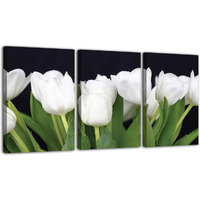 Truecanvas Abstract Canvas Wall Art For Living Room Wall Decor For Bedroom Office Decoration, Wall Decoration Large Painting Artwork Set Of 3 Piece, Each Panel Size 12 X 18, S31951