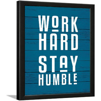 Chaka Chaundh - Hard Work Quotes Wall Frames - Hard Work Motivational Posters With Frame - Motivational Quotes Wall Framed Posters - (