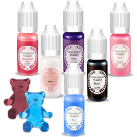 Oytra Resin Pigment Set Of 6 Colors For Art Kit Materials Craft Combo For Beginners Artists Professionals