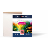 Variety Canvas Pantonic 8X10 Inch 400 Gsm Canvas Pad Book, Canvas Painting Book For Professionals, Students & Beginners (8X10 Inch (Medium)), White Color