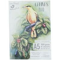 Little Birdie - Canvas Pad A5 Size 10Sheets