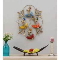 World Decor 4 Anti Musicians Iron Frame (Multicolour, 24 X 01 X 20 In)