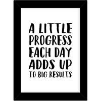 Tied Ribbons Motivational Posters With Frame | Inspirational Quotes Posters | Wall Poster With Quotes | Inspiring Posters For Office (13.6 Inch X 10.2 Inch,Multicolor, Engineered Wood)