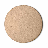Adikala Pine Mdf Plain Circle Shaped Blank Cutouts For Painting, Writing, Resin, Decoupage, Pyrography, Diy Art & Crafts, Creative Diy Gifts Set Of 12 (14 Inch)
