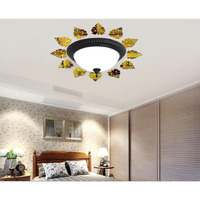 Vah- Kya Bat Hai !! Traditional Golden Acrylic 3D Mirror Sticker Celling Sticker For Living Room Bedroom Office Decoration(12 Pcs)