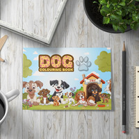 Sakuya Dog Colouring Book For Kids | Art And Activity Book For 5 Year Old | Colour Books For 3 Year Old Children | Drawing Book With Dog Drawings