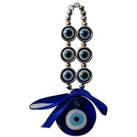 Ripe India 3 Eyes Evil Wall Hanging For Good Luck And Prosperity Decorative