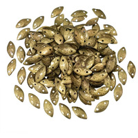 Embroiderymaterial Fish Eye Metal Sequins For Craft, Embroidery And Jewellery Making 100Gm (6 * 12Mm, Gold)