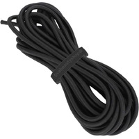 Round Elastic For Making Scrunchies, Diy, Tailoring Etc. (Black - 14 Meter), Black Color, 14 Meter, Elastic