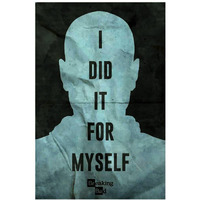 Casperme 'I Did It' Breaking Bad 300 Gsm Print Poster (13 X 19 Inch)