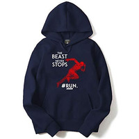 Adro Men's Cotton Hooded Hoodie (H-B-Sto-Nb_Navy_2Xl)