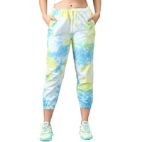 Leriya Fashion Women's Joggers Harem Pants Lightweight Athletic Tapered Lounge Pants For Workout Yoga Running With Pockets (X-Large, Blue)