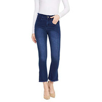 Nifty Women's Denim Slim Fit High Waist Jeans (1424, Basic, 34)