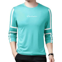 Eyebogler Mens Round Neck Full Sleeves Regular Fit Printed T-Shirt