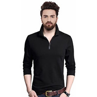 Eyebogler Regular Fit Men's Cotton T-Shirt Black (Xl-T304-Bl)