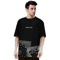 Eyebogler Men's Regular Fit T-Shirt (T559_Black L)