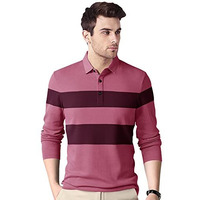 Eyebogler Polo Neck Full Sleeve Printed Casual Men Tshirt