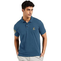 Eyebogler Regular Fit Mens Polo Neck Half Sleeve Soild Casual Tshirt