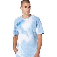 Dhruvi Trendz Mens Lycra Casual Men T-Shirt Regular Fit T-Shirt (Dt-Mt-1032_Blue_Xl)
