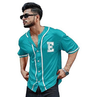 Eyebogler Mens Cotton Blend Round Neck Half Sleeve Oversized Printed Tshirt || Loose Fit Tshirt