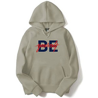 Adro Men's Cotton Hooded Neck Hoodie (H20-M-Byo-Ch_Beige_L)