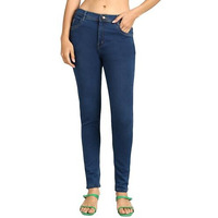 Nifty Women's Slim High Rise Jeans (1393N_Azure_28)