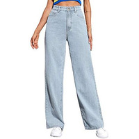 Kotty Womens High Rise Cotton Lycra Jeans(Blue Light,32)