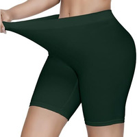 Kyda Women's Anti Bacterial Cycling Shorts, Under Skirt Biker Shorts, High Waist Stretchable Yoga Shorts & Gym Workout Skin Fit Shorties