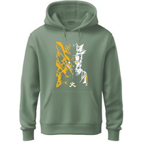 Adro Mens Hoodies With Naruto Uzumaki Anime Printed, 100% Cotton 340Gsm Warm & Soft Fabric. (H23-M-Nrr-Pt_Pista_M)