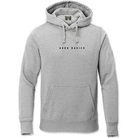 Adro Men's Cotton Neck Hooded Sweatshirt (H22-M-Ar2-Gr_Grey_2Xl)