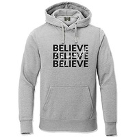 Adro Believe In Your Self Printed Hoodie/Sweatshirt For Men (H22-M-Inv-Gr_Grey_L)