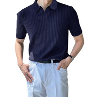 Leriya Fashion T Shirt For Men || Men T-Shirt || || Men Polo T-Shirt || Men Pain T-Shirt (Small, Blue) Lf-Mt-1044