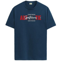 Adro Men's Graphic Printed 100% Cotton T-Shirt - Regular Fit, Printed T-Shirts For Men (Rn24-Spt-Sb_Teal_L)
