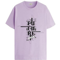 Adro Men's Graphic Printed 100% Cotton T-Shirt - Regular Fit, Printed T-Shirts For Men (Rn24-Ftr-Pu_Purple_Xl)