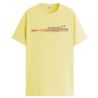 Adro Men's Graphic Printed 100% Cotton T-Shirt - Regular Fit, Printed T-Shirts For Men (Rn24-Rac-Ly_Light Yellow_M)