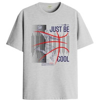 Adro Men's Graphic Printed 100% Cotton T-Shirt - Regular Fit, Printed T-Shirts For Men (Rn24-Bcl-Gr_Grey_2Xl)