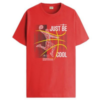 Adro Men's Graphic Printed 100% Cotton T-Shirt - Regular Fit, Printed T-Shirts For Men (Rn24-Bcl-Rd_Red_2Xl)