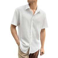 Dhruvi Trendz Mens Rayon Shirt Regular Fit Casual (Dt-Ms-6152_White_Xl)