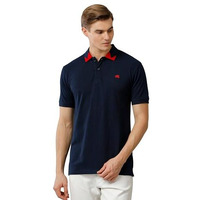 Adro Premium Cotton Polo For Men (P23-H-Pln_Navy Blue_ Xl)