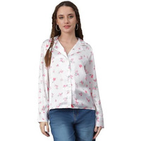 Kotty Women's Relaxed Fit Printed Casual Shirt