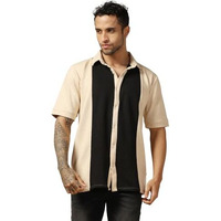 Leriya Fashion Men's Regular Fit Shirt (Lf-Ms-6172_Cream