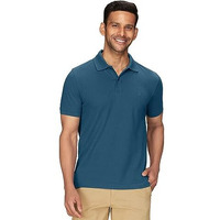 Xyxx Men's Cotton Solid Regular Fit Shirt (Xy_Cr14_Polo Tshirt_1_Indian Blue