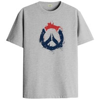 Adro Mens Printed T-Shirt For Men | R22-M-Pc-Gr-L Grey