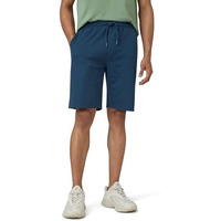 Xyxx Men Cotton Rich Shorts, Regular Fit, Solid, Pack Of 1, Xysht13Xl, Oxford Blue, Xl