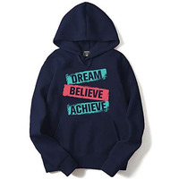 Adro Men's Cotton Hooded Hoodie (H20-M-Dba-Nb_Navy_S)