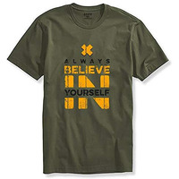 Adro Believe In Yourself Printed T-Shirts For Men & Women (Rnr-S35-Bel-Ol_Olive_M)